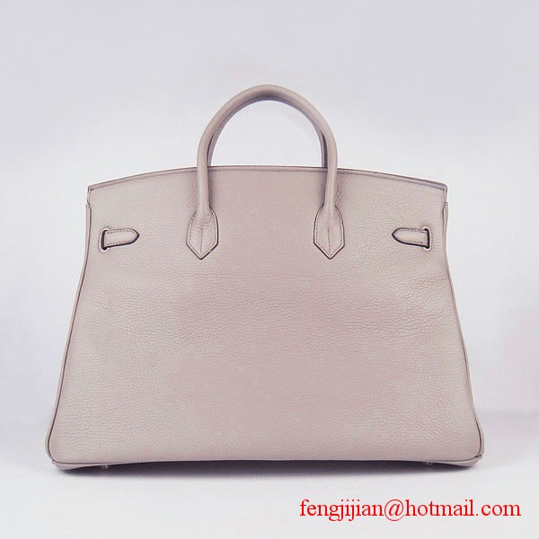 Hermes Birkin 40cm Togo Bag Grey 6099